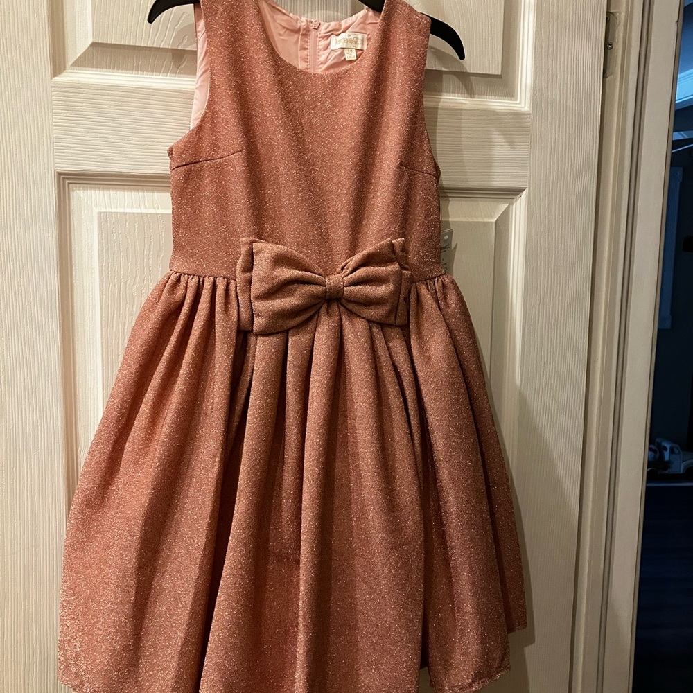 Kensie Girl Sparkling Pink Formal Dress